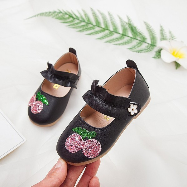 Pantofi moderni pentru copii in trei culori cu element 3D