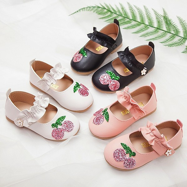 Pantofi moderni pentru copii in trei culori cu element 3D