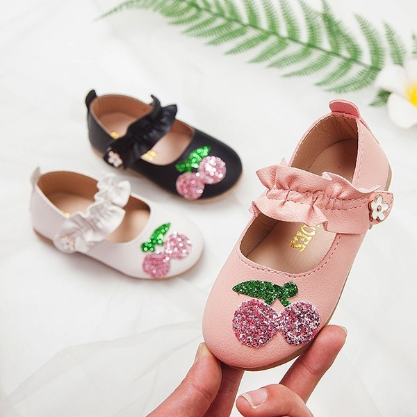 Pantofi moderni pentru copii in trei culori cu element 3D