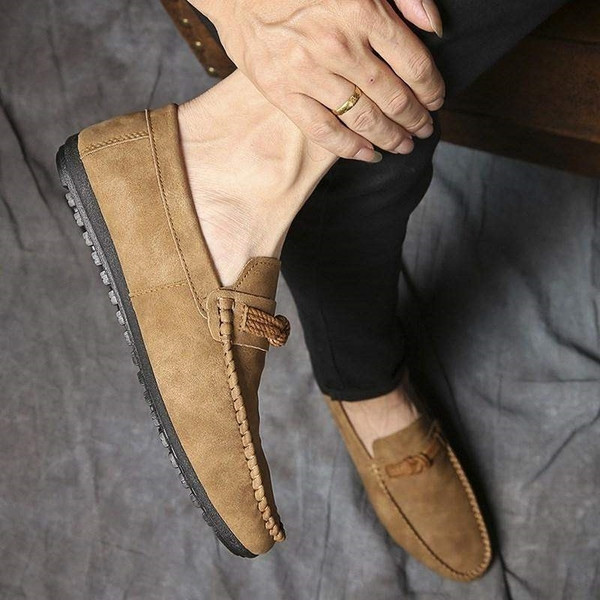 Mocasini moderni pentru barbati in doua culori