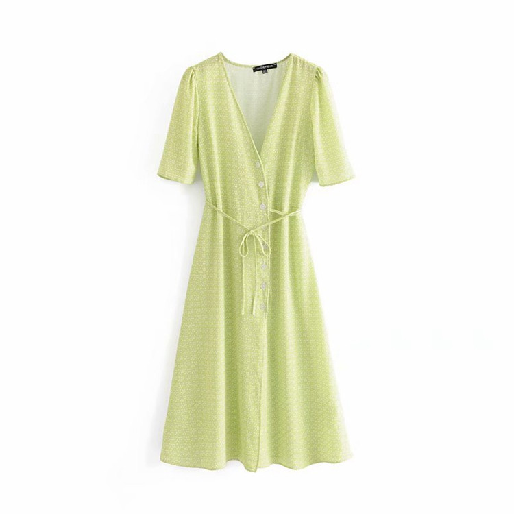 Rochie casual de dama cu inchidere laterala si maneci scurte in trei culori