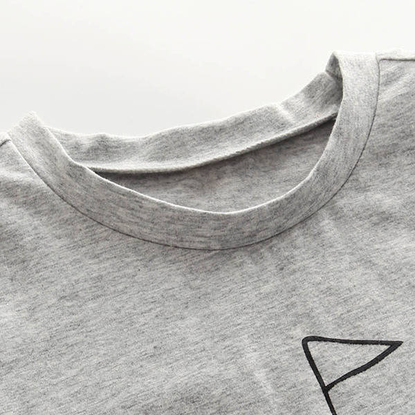 Maiou zilnic pentru copii pentru baieti - de culoare gri