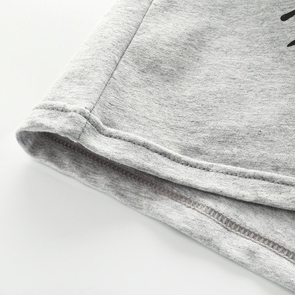 Top pentru copii de culoare gri cu inscripția - pentru băieți