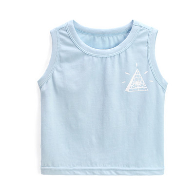 Maieu casual pentru copii de culoare albastra - pentru baieti