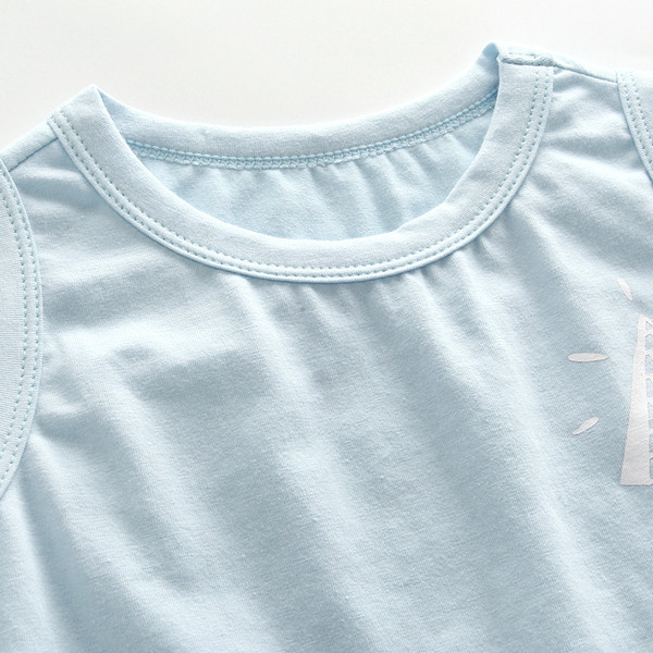 Maieu casual pentru copii de culoare albastra - pentru baieti