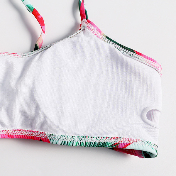 Цветен дамски бански  костюм от две  части