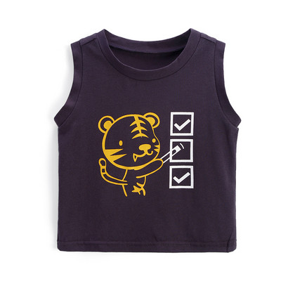 Maieu pentru copii pentru baieti - de culoare neagra cu aplicatie