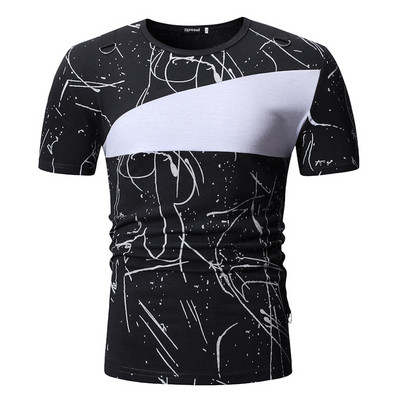 Modern férfi póló rövid ujjal több színben