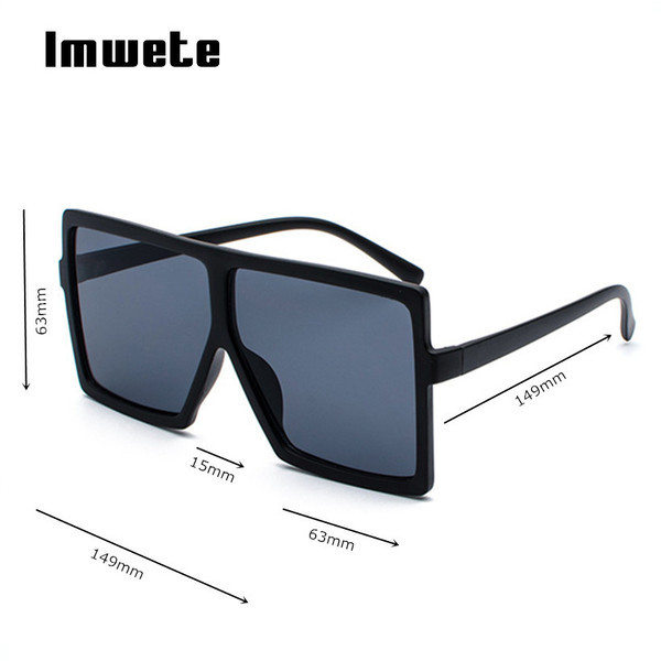 Model NOU de ochelari de soare de dama cu forma patrata in mai multe culori