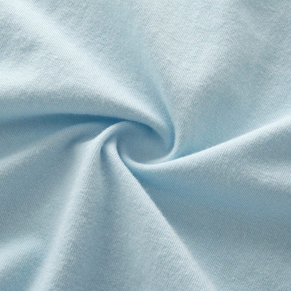 Gyerek póló fiúknak - kék színben, rátéttel