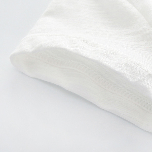 Tricou pentru copii pentru baieti - alb cu aplicatie