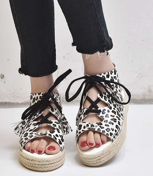 Sandale casual dama cu sireturi si talpa plata in mai multe culori