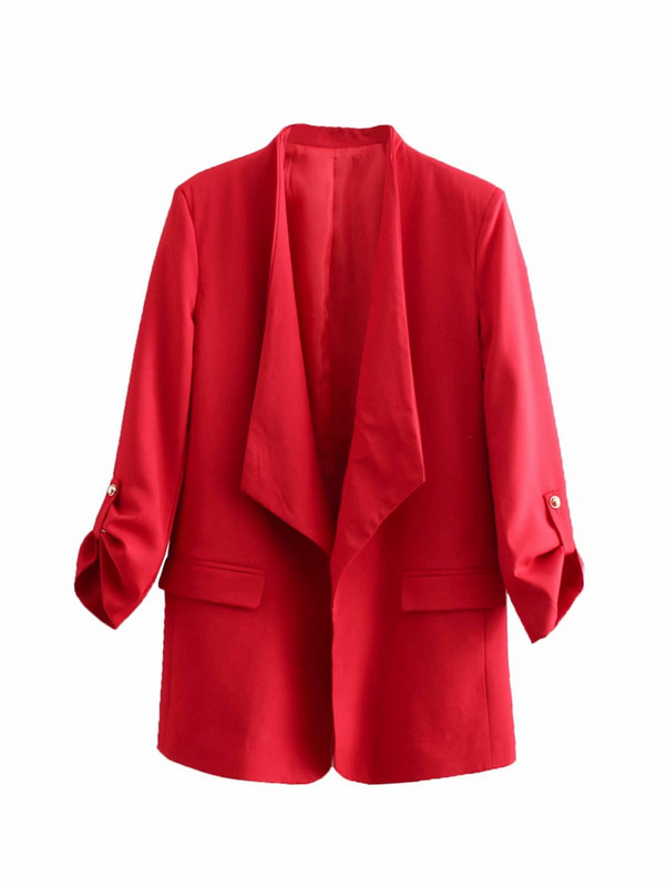Дамско спортно-елегантно сако в три цвята