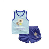 Set zilnic pentru copii de culoare albastră - pentru băieți