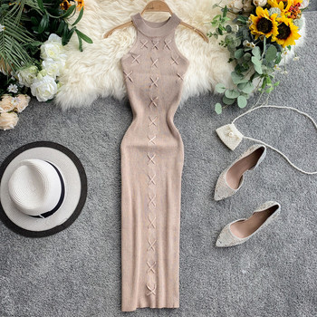 Rochie de dama stilata cu efect stralucitor in mai multe culori