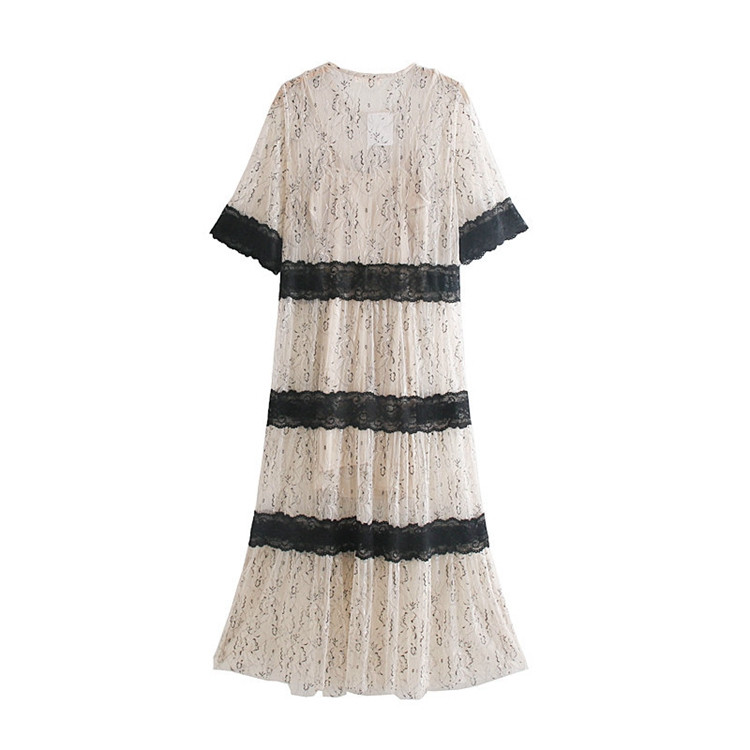 Rochie de dama eleganta din dantela cu maneci scurte