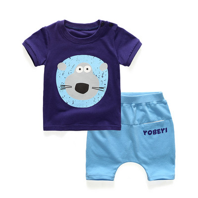 Set copii model nou in culoarea albastra - pentru baieti