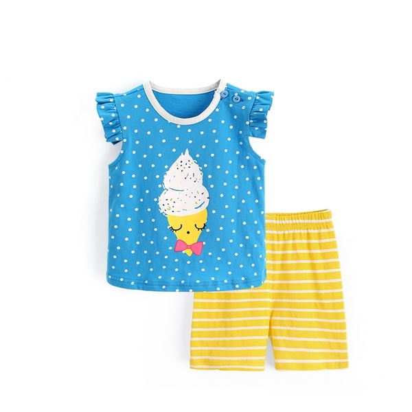 Set pentru copii la zi cu aplicație pentru fete