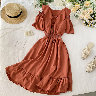 Rochie de dama cu elastic in mai multe culori