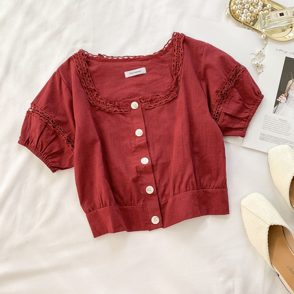 Camasa de dama cu maneca scurta in mai multe culori