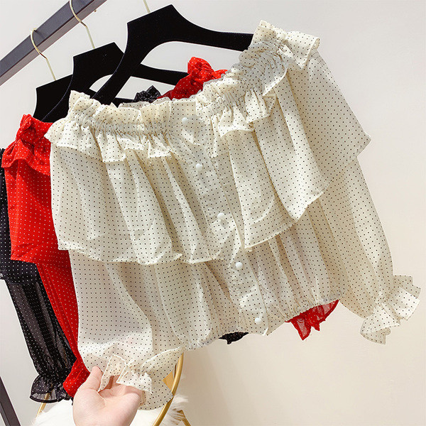 Cămașă modernă de damă cu nasturi în mai multe culori