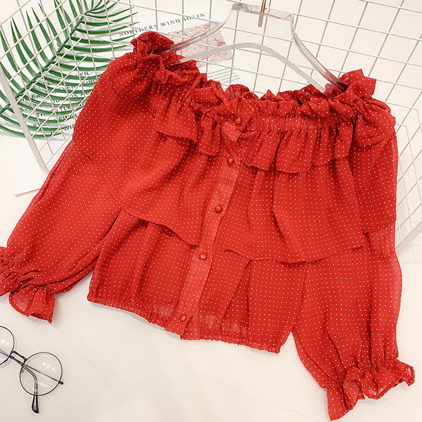 Cămașă modernă de damă cu nasturi în mai multe culori