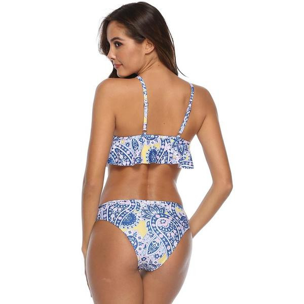 Бански костюм от две части с  презрамки