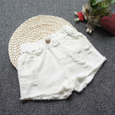 Детски къси панталони в три цвята за момичета