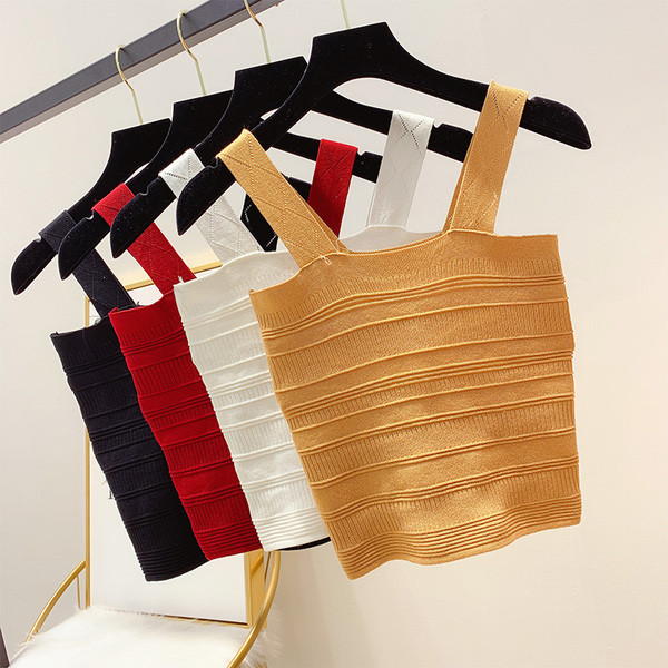 Maieu de damă cu bretele în patru culori