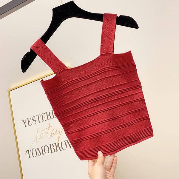 Maieu de damă cu bretele în patru culori