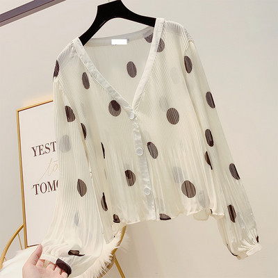 Cămașă elegantă de damă în alb și negru - două modele