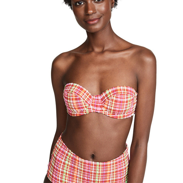 Costum de baie modern pentru femei din două piese cu bretele detașabile