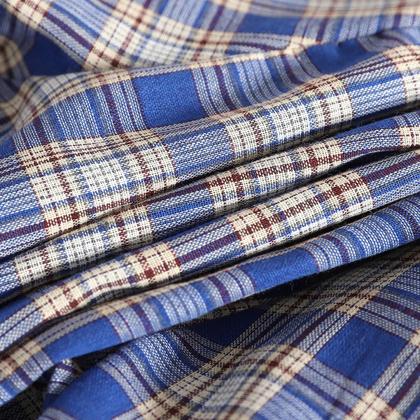 Cămașă damă în carouri cu dantelă în două culori