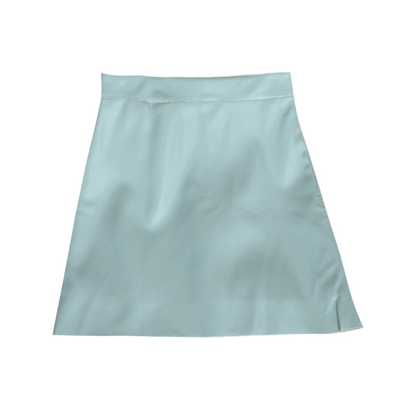 Fusta de dama actuala din piele ecologica cu fermoar in mai multe culori