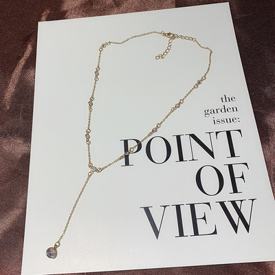 Colier de dama modern - de culoare argintie si aurie