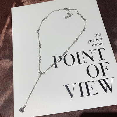 Colier de dama modern - de culoare argintie si aurie