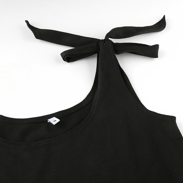 Body de dama zilnic cu cravate in negru