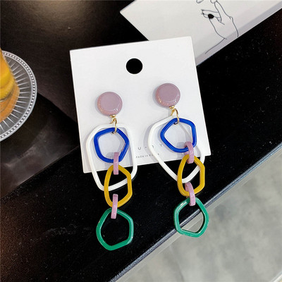 Cercei de dama actuali - in doua culori