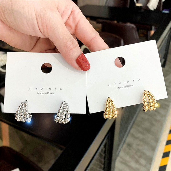 Aktuális női fülbevaló - arany és ezüst színben