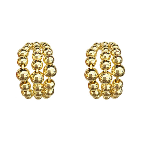 Aktuális női fülbevaló - arany és ezüst színben