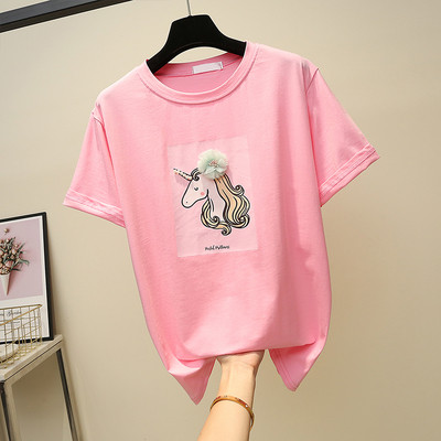 Tricou casual dama cu unicorn in diferite culori