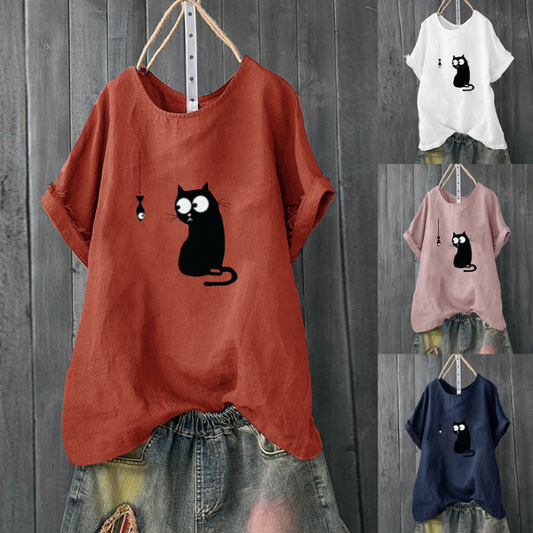 Tricou de dama modern cu aplicatie si maneci scurte in mai multe culori