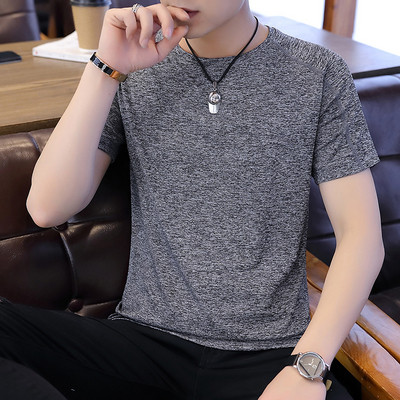 Tricou casual barbatesc in mai multe culori cu decolteu O