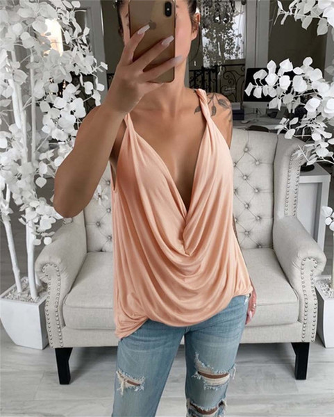 Maieu de damă cu decolteu adânc în trei culori