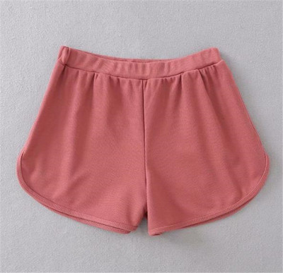 Pantaloni scurți casual model uni în mai multe culori