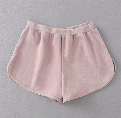 Pantaloni scurți casual model uni în mai multe culori