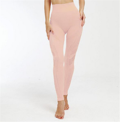 Női sport leggings átlátszó elemekkel több színben