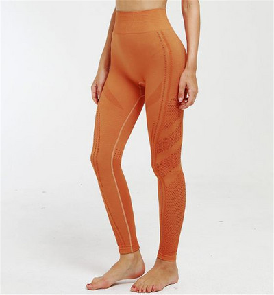 Női sport leggings átlátszó elemekkel több színben