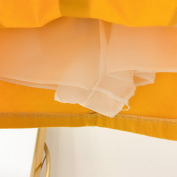 Дамска дънкова пола с висока талия в няколко цвята