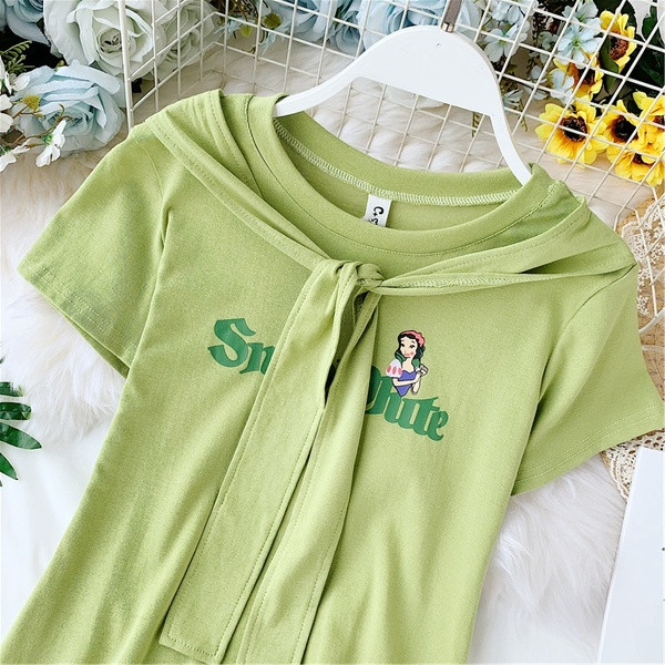 Rochie casual de dama cu maneci scurte si imprimeu in trei culori